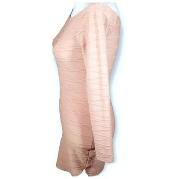 WINDSOR PINK OFF-THE-SHOULDER BODYCON MINI DRESS SZ.S EUC. - Picture 5 of 8